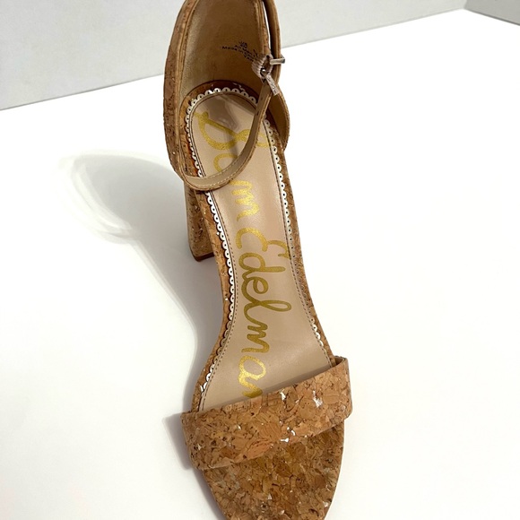 Sam Edelman Tan Cork Heels - Picture 5 of 8